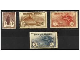 ** FRANCIA. Yv.229/32. Complete Set, Well Centered, Never Hinged. Cert. G. BOLAFFI. Yvert.595€. - Autres & Non Classés