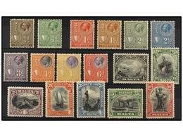 **/* MALTA. Sg.157/72. 1926. Complete Set, Light Hinged. Stanley Gibbons.160£. - Otros & Sin Clasificación