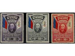 * HAITI. Mi.279/81. 1939. Complete Set. Michel.260€. - Altri & Non Classificati