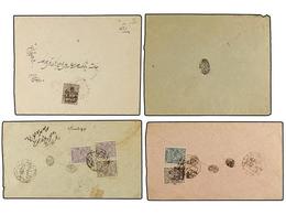 IRAN. 1900-1915. Lot Of 10 Covers With Diverse Seals Strucks. FINE. - Other & Unclassified