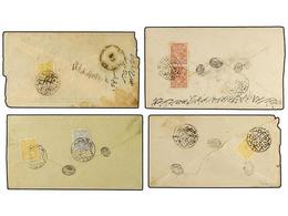 IRAN. 1900-1915. Lot Of 10 Covers With Diverse Seals Struck. FINE. - Other & Unclassified