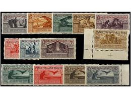 ** ITALIA: EGEO (Colonia Italiana). Sa.21/29 + A 4/7. 1930. Complete Set, Never Hinged. Sassone.100€. - Altri & Non Classificati