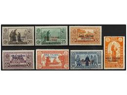 ** ITALIA: EGEO (Colonia Italiana). Sa.37/43. 1931. Complete Set, Never Hinged. Sassone.650€. - Otros & Sin Clasificación