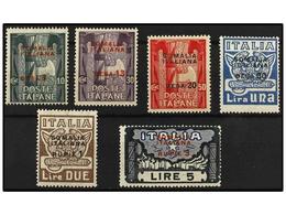 ** SOMALIA. Sa.49/54. 1923. Complete Set, Never Hinged. Sassone.250€. - Otros & Sin Clasificación