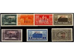 ** SOMALIA. Sa.123/29. 1929. Complete Set, Never Hinged. Sassone.200€. - Other & Unclassified
