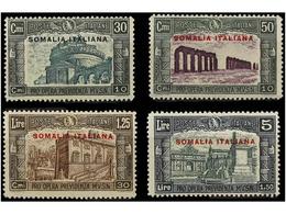 ** SOMALIA. Sa.140/43. 1930. Complete Set, Never Hinged. Sassone.600€. - Other & Unclassified