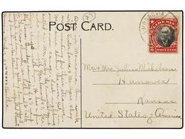 LIBERIA. 1917. Postcard ´King Yakpawolo Of Buze Interior´. MONROVIA To USA Franked By 2 Cts. - Otros & Sin Clasificación