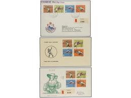 LIECHTENSTEIN. Mi.342/44. 1956. THREE Different FIRST DAY COVER Envelopes. - Autres & Non Classés