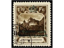 ° LIECHTENSTEIN. Mi.D 8B. 1932. 1,20 Fr. Brown, Perf. 11 1/2. Fine In Used. Michel.460€. - Autres & Non Classés