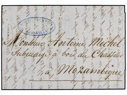 MOZAMBIQUE. 1856 (11-Junio). MARSELLA A MOZAMBIQUE. Carta Completa De Una Pagina. En El Texto Instrucciones Para Su Enca - Other & Unclassified