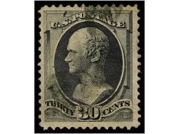 ° ESTADOS UNIDOS. Sc.165. 1873. 30 Cents. Grey Black, Well Centered. VERY FINE. Scott.140$. - Other & Unclassified