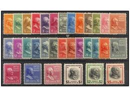 * ESTADOS UNIDOS. Sc.803/34. 1938. COMPLETE SET, Hinged. Scott.141,85$. - Other & Unclassified