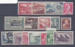 ALGERIE - 1955-57 - Lot De 16 Timbres - XX Et X - B/TB - Cote 27 € - - Lots & Serien