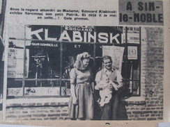 1949 SIN LE NOBLE   Cyclisme Klabinski - Other Municipalities