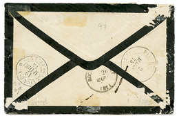 1875 CG CERES 5c + 15c + 30c + PAQ FR POINTE-A-PITRE Sur Enveloppe Pour La FRANCE. TTB. - Altri - America