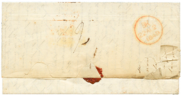 "PETIT-BOURG" : 1849 "PETIT BOURG 27 Juin 1849" Manuscrit (Non Signalé) Sur Lettre Avec Texte De PETIT BOURG Pour PARIS. - Altri - America