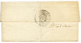 FRANCHISE : 1821 "LE GOUVERNEUR Pour Le ROI" Manuscrit Sur Lettre Avec Texte De BASSE-TERRE Pour Un Militaire à STE ROSE - Altri - America