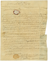 1787 LARGENTIERE (Lenain N°3) Sur Lettre Avec Texte Daté "CHASSIERS". TB. - Altri - America