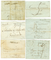 MARSEILLE - Lot 35 Lettres (1700 / 1814). TB. - Altri - America