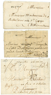 1704 DE DIJON, 1709 DE DIJON, 1771 "ACQUITEE à BEAUNE" Lettre De ROUEN. TTB. - Altri - America