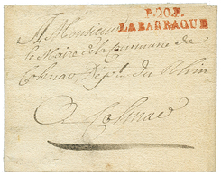 An 14 P.20.P LABARRAQUE En Rouge Sur Lettre Pour COLMAR. TTB. - Altri - America