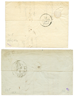 1830/36 2 Lettres Avec Cursive 69 MONTBOZON + T.12 VESOUL Ou T.13 VESOUL. TB. - Altri - America