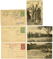 BELGIAN CONGO - OCCUPATION BELGE : Lot 22 POSTAL STATIONERY Overprint Used. See WEBSITE. Vvf. - Altri & Non Classificati