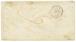 CRIMEA : 1855 GB 4d Fault + "2" Tax Marking Erased On Envelope With Full Text "CRIMEA Sept 1, 1855" To LONDON Redirected - Altri & Non Classificati