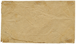 1896 1/2d(x5) + 2d(fault)+ 2 1/2d On REGISTERED Envelope From BASTHURST GAMBIA To LONDON. Vf. - Gambia (...-1964)