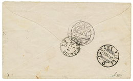 1890 ARGENTINA 8c(x3) On REGISTERED Envelope From ROSARIO To LOCHE SWITZERLAND. Vf. - Altri & Non Classificati