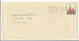 AUSTRALIE LETTRE DE DOUBLE BAY NSW 1983 - Postmark Collection