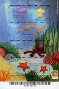 Brazil - 2011 - Marine Fauna - PhilaNippon 2011 -  Mint Souvenir Sheet With Varnish - Neufs