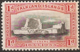 Falkland Islands 1933 Iceberg 1 D MH Eisberg Climate Klima Atlantic Ocean Antarctic - Milieubescherming & Klimaat