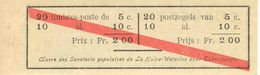 BELGIUM, 1914, Booklet 10b, 2.00 Fr - 1907-1941 Alte [A]