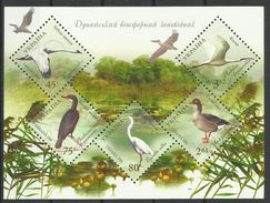 UKRAINE  2004  BIRDS  SHEET   MNH - Grues Et Gruiformes