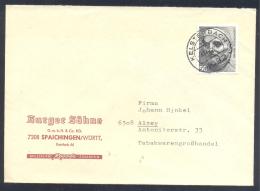 Germany Deutschland 1975 Cover: Alfred Nobel Prize; 1927 Ludwig Quidde; - Nobel Prize Laureates