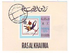 RAS AL KHAIMA 474,used,football,unperforated - Gebraucht