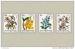 Hungary 1993. Flowers Of Asia Complete Set MNH (**) Michel: 4228-4231 / 3 EUR - Neufs