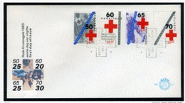 Pays Bas 1983 Nobel Red Cross Croix Rouge  FDC - Nobel Prize Laureates