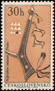 Czechoslovakia / Stamps (1966) 1536: Indians Of North America - Tomahawk (Naprsteks Museum); Painter: Pavel Sukdolak - Indiens D'Amérique
