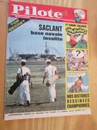 BD314 Revue PILOTE N°242 Du 11 Juin 1964 .    Couverture BASE NAVALE US DE SACLANT  , Avec Son Superbe PILOTORAMA : Malt - Pilote