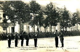 Delcampe - AH 147 / C P A -  MAMERS -    (72)  115° REGIMENT  D'INFANTERIE -REVUE DU 14 JUILLET REMISE DES DECORATIONS - Mamers