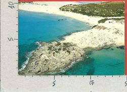 CARTOLINA VG ITALIA - COSTA DEL SUD (CA) - Spiagge Di CHIA - Veduta Aerea - 10 X 15 - ANN. 1988 - Cagliari