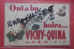Cp Pub  " Qui A Bu Boira Vichy-quina Aperitif" - Advertising