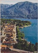 SUISSE,HLVETIA,SWISS,SWITZERLAND,SVIZZERA,SCHWEIZ, TESSIN,ASCONA,LAGO MAGGIORE,vue Aerienne - Ascona