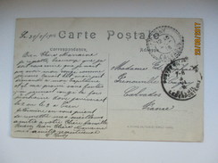 1916 FRANCE CAGNY CALVADOS  BELGIUM MILITARY FIELDPOST , PERVYSE , OLD POSTCARD , K0 - Andere & Zonder Classificatie