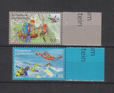 Liechtenstein **    1545-1546 Bevölkerungsschutz Postpreis CHF 2,15 - Unused Stamps