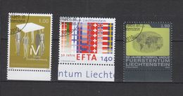 Liechtenstein  Gestempelt  1560-1562 Invalidenversicherung Postpreis CHF 4,30 - Usati