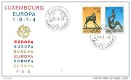 LUXEMBOURG  1974  EUROPA CEPT FDC - 1974