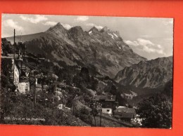 NEB-23  Gryon Et Les Diablerets. Cachet 1954 - Gryon